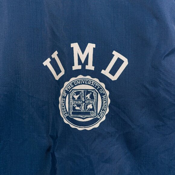 Champion Running Man Coaches Jacket Large VTG UMD University Minnesota Duluth - Picture 3 of 16